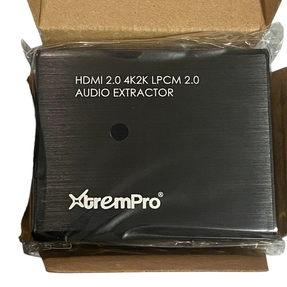Black HDMI 2.0 4K2K Audio Extractor - Picture 9 of 9